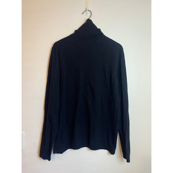 Vince Sweaters - Vince Black Wool Cashmere Turtleneck Sweater Womens Large Pullover RN106730